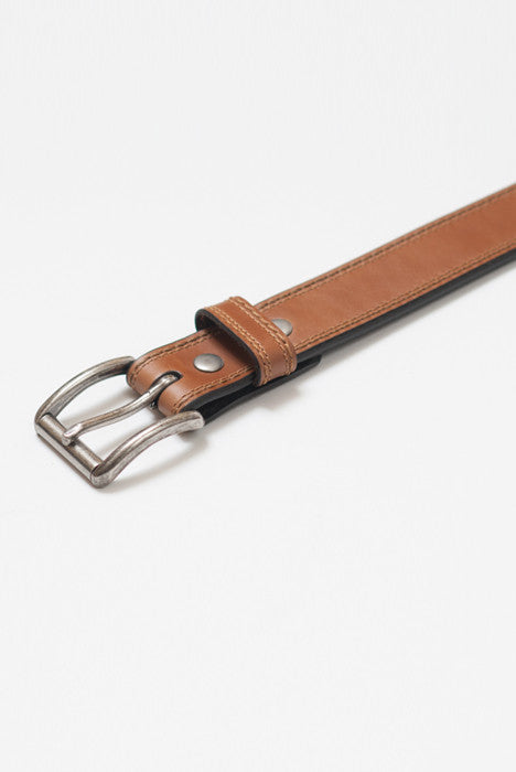 Rough Rider Tan Leather Belt - Belts - denimkratos