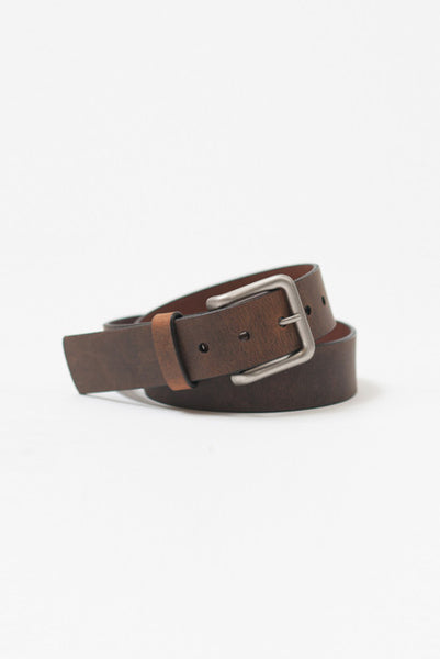 Back in the Saddle Brown Leather Belt - Belts - denimkratos