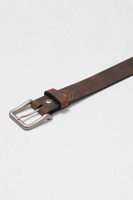 Back in the Saddle Brown Leather Belt - Belts - denimkratos
