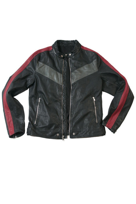 Sidero Moto Leather Jacket - Leather Jacket - denimkratos