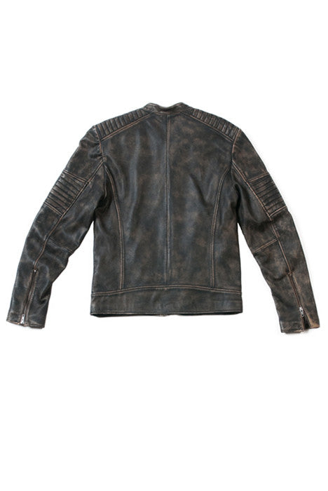 Dasaki Moto Leather Jacket - Leather Jacket - denimkratos