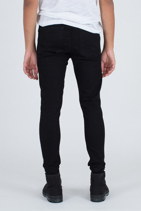 Marad Black Skinny Denim Stretch Jean - Denim Jeans - denimkratos